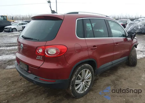 2009 Volkswagen Tiguan Se/Sel from USA, damaged, VIN WVGBV75NX9W521904